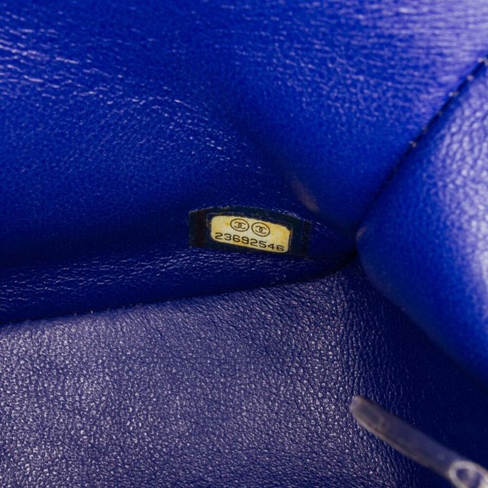 Chanel Mini Rectangular Classic Chevron Patent Si… - image 6